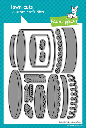 Lawn Fawn - BUILD-A-CAKE - Dies Set
