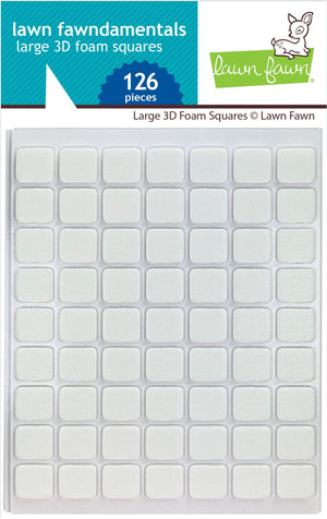 Lawn Fawn - LARGE 3D Adhesive FOAM SQUARES