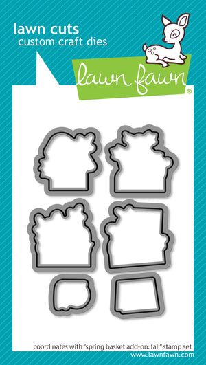 Lawn Fawn - Spring Basket Add-On: FALL - Dies Set