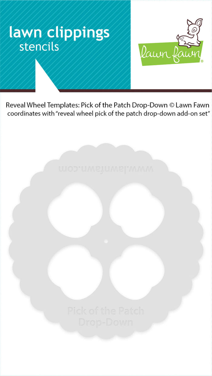 Lawn Fawn - Reveal Wheel Templates: PICK OF THE PATCH - DROP-DOWN