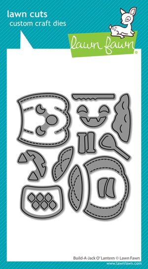 Lawn Fawn - BUILD-A-JACK-O'-LANTERN - Dies set