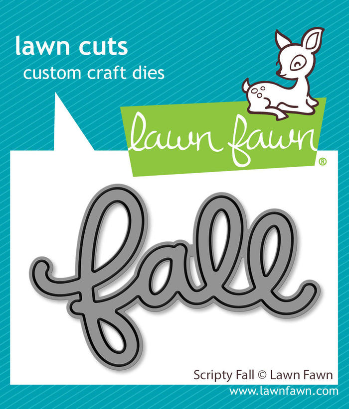 Lawn Fawn - Scripty FALL - Die
