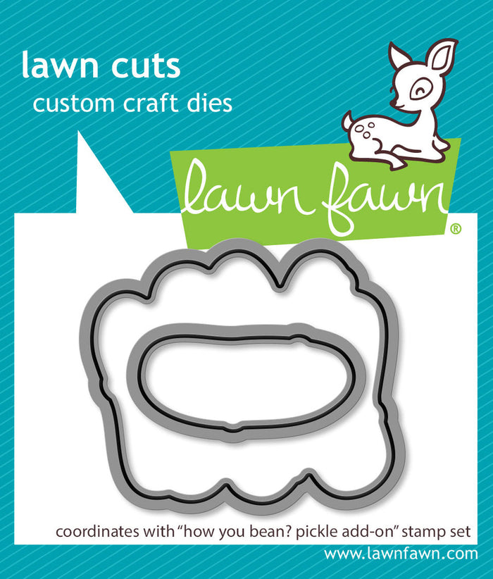 Lawn Fawn - How You Bean? PICKLE Add-On  - Dies Set