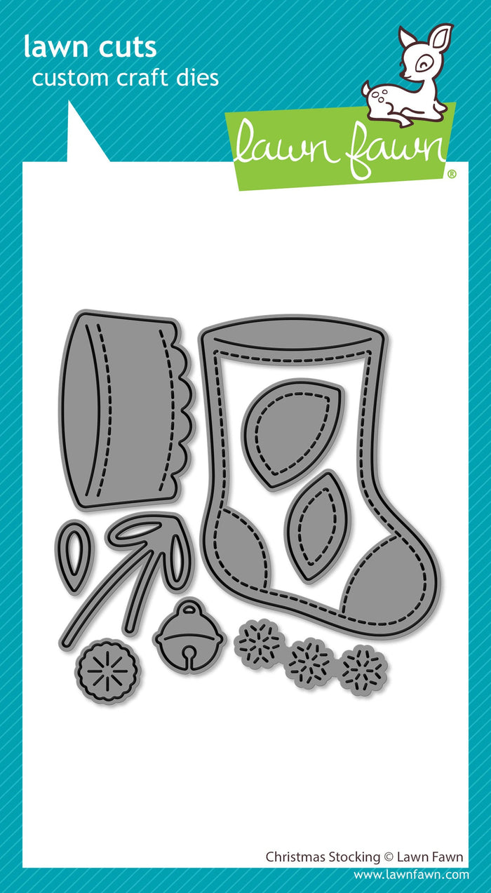 Lawn Fawn - CHRISTMAS STOCKING - Dies Set