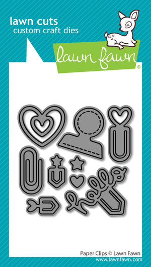 Lawn Fawn - PAPER CLIPS - Dies Set