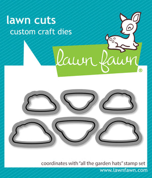 Lawn Fawn - ALL THE GARDEN HATS - Dies Set