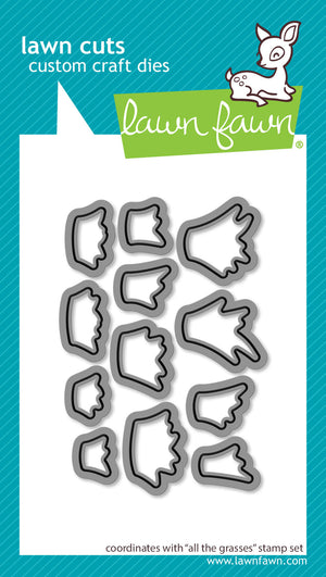 Lawn Fawn - ALL THE GRASSES - Dies Set