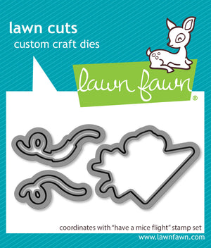 Lawn Fawn - HAVE A MICE FLIGHT - Dies Set