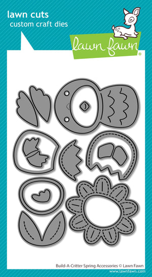 Lawn Fawn - Build-A-Critter SPRING ACCESSORIES - Dies Set