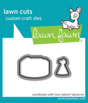 Lawn Fawn - YEAR SIXTEEN Sushi Roll - Dies Set