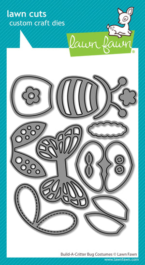Lawn Fawn - Build-A-Critter BUG COSTUMES - Dies Set