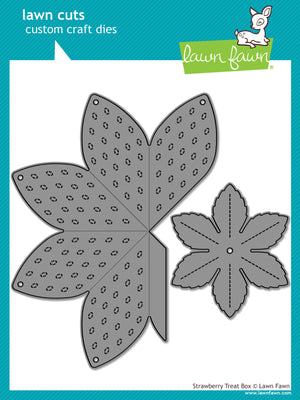 Lawn Fawn - STRAWBERRY TREAT BOX - Dies