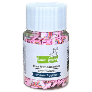 Lawn Fawn - RAINBOW CLAY PIECES - Tiny Treasures