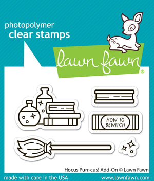 Lawn Fawn - HOCUS PURR-CUS! Add-On - Stamps Set