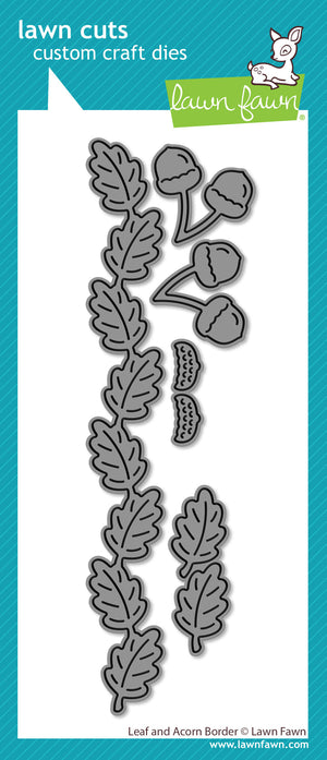 Lawn Fawn - LEAF and ACORN Border - Dies
