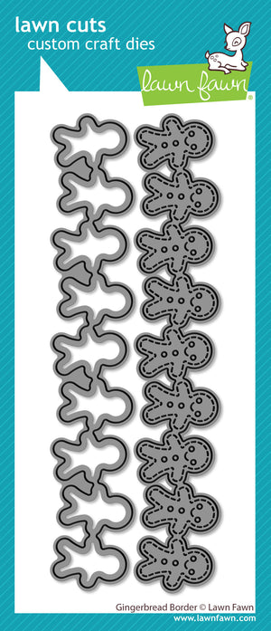 Lawn Fawn - GINGERBREAD Border - Dies