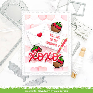 Lawn Fawn - SWEET STRAWBERRY - Stamps set