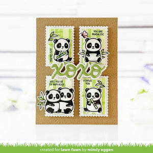 Lawn Fawn - Scripty XOXO OUTLINE - Add-On Die