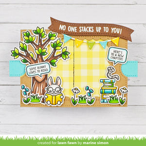 Lawn Fawn - LITTLE WOODLAND LIBRARY FRIENDS - Stamps Set