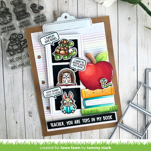 Lawn Fawn - LITTLE WOODLAND LIBRARY FRIENDS - Stamps Set