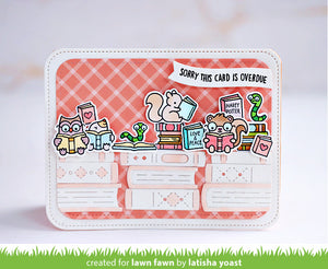 Lawn Fawn - LITTLE WOODLAND LIBRARY - Stamps set