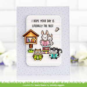 Lawn Fawn - LITTLE WOODLAND LIBRARY - Stamps set