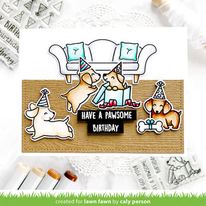 Lawn Fawn - ALL THE PARTY HATS - Stamps set