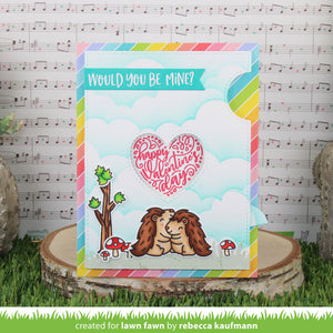 Lawn Fawn - MAGIC HEART MESSAGES - Stamps Set
