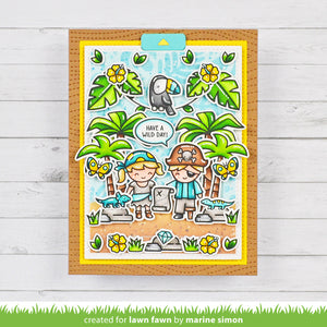 Lawn Fawn - PULL 'n SLIDE SUPRISE  - Dies set