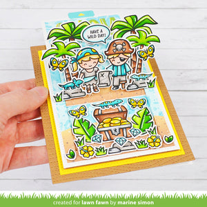 Lawn Fawn - PULL 'n SLIDE SUPRISE  - Dies set