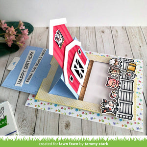 Lawn Fawn - PULL 'n SLIDE SUPRISE  - Dies set