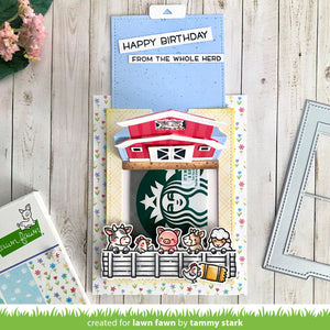 Lawn Fawn - PULL 'n SLIDE SUPRISE  - Dies set