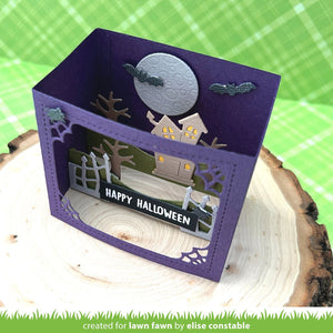 Lawn Fawn - Shadow Box Card HALLOWEEN ADD-ON - Dies Set