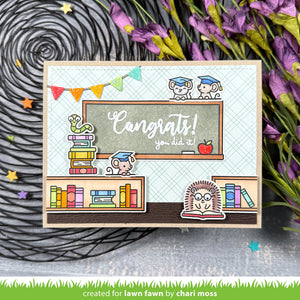 Lawn Fawn - SIMPLY CELEBRATE HANGOUTS - Stamps Set