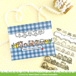 Lawn Fawn - Simply Celebrate MORE CRITTERS Add-On - Stamps set