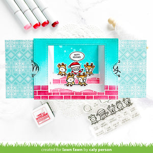 Lawn Fawn - Simply Celebrate SANTA - Stamps set