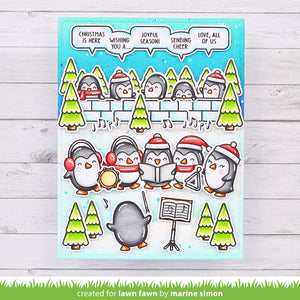 Lawn Fawn - Simply Celebrate WINTER CRITTERS - Stamps set