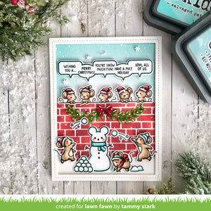 Lawn Fawn - Simply Celebrate WINTER CRITTERS Add-On - Stamps set