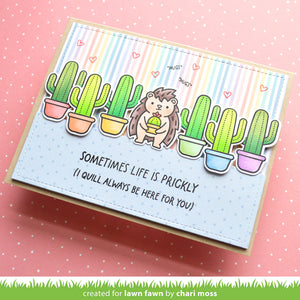 Lawn Fawn - SOMETIMES LIFE IS PRICKLY - Stamps set