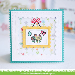 Lawn Fawn - Spring Basket Add-On: BIRTHDAY - Stamps Set