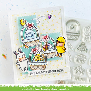 Lawn Fawn - SPRING BASKET - Stamps Set