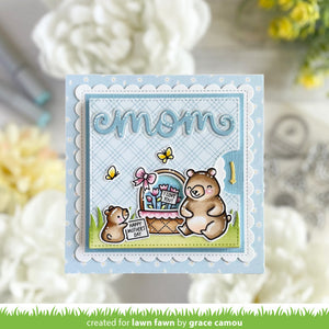 Lawn Fawn - SPRING BASKET - Stamps Set