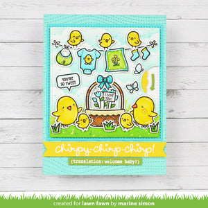 Lawn Fawn - SPRING BASKET - Stamps Set