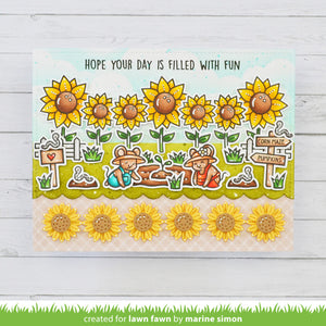 Lawn Fawn - SUNFLOWER Border - Dies