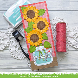 Lawn Fawn - SUNNY SUNFLOWER - Dies set