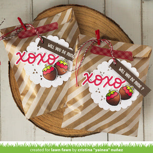 Lawn Fawn - SWEET STRAWBERRY - Stamps set