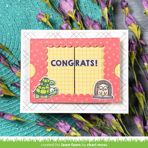 Lawn Fawn - LITTLE WOODLAND LIBRARY FRIENDS - Stamps Set