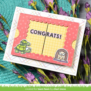 Lawn Fawn - TA-DA! DIORAMA! SCALLOPED WINDOW Add-On - Dies