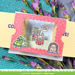 Lawn Fawn - TA-DA! DIORAMA! SCALLOPED WINDOW Add-On - Dies