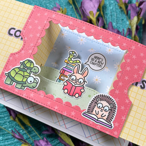 Lawn Fawn - LITTLE WOODLAND LIBRARY FRIENDS - Stamps Set